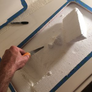 013 I found the drywall saw to be the best tool