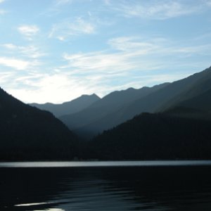 (primative) Crescent lake