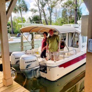 Media '\"Just Enough\" at Bay City dock on Apalachicola River' in album '\"Just Enough\" is new to us.'