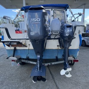 Looking at Stern of C-Traveler