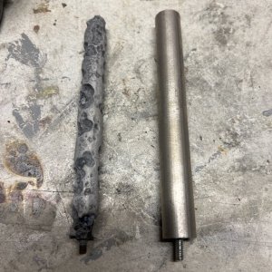 Bosch Water Heater Anode after one season