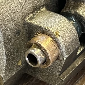 Media 'Brake Caliper with Bronze slider pin bushings' in album 'EOH wiring'