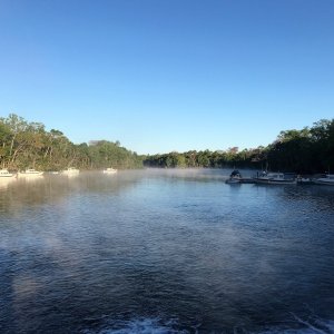 Morning at DeLeon Springs.