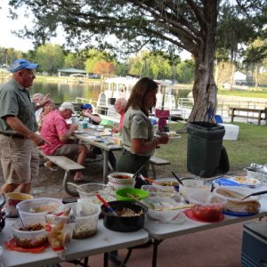 Even the rangers get to eat!