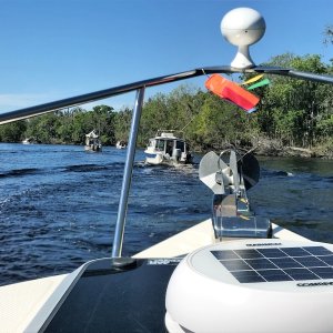 Cruising on the St. John's River after the gathering