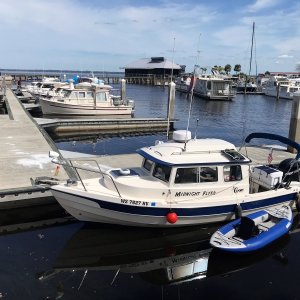 Docking at Sanford West Basin