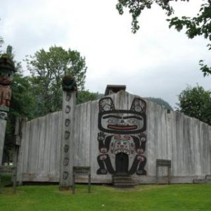 Chief Shakes Long-House, Wrangell, Alaska