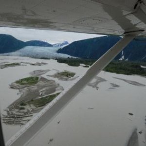 Advancing Hole In The Wall Glacier, Taku Inlet