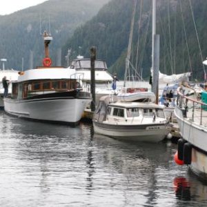 Knotty C was usually the smallest boat at the dock