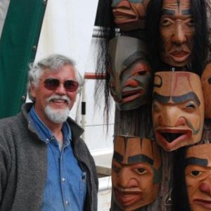 Native American carver, Baranof Hot Springs