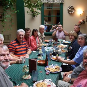 The Happy Crew at lunch in Weedsport
