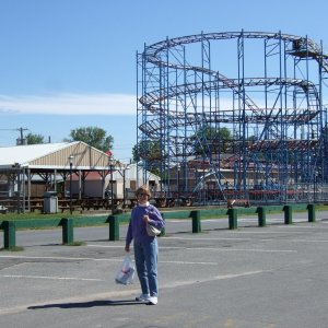 Sylvan Lake is on the Eastern end of Lake Oneida and has a busy amusement park in the summer.