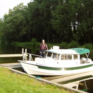Wayne and Darlene Launched Friday and Spent Their First Night at Seneca Lake State Park