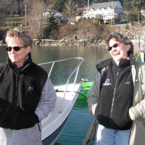 (Pat Anderson) mart n Kas on the dock