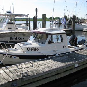 C-Nile at Dock front view