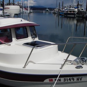 Tied up at Friday Harbor.  nice spot, thanks Dreamer.