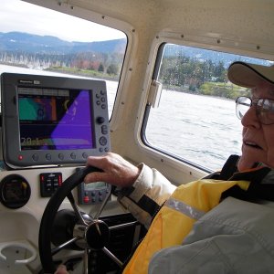 DW "Woody" at the wheel.  Been a stretch since the Rixey.