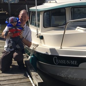 Media 'Grandson ( Chase ) & me. Boat name is Chase.n.Me' in album 'Grandson ( Chase ) & me. Boat name is Chase.n.Me'