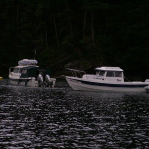 R-Matey and Halcyon at Matia Cove 6-9-07