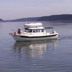 El on Halcyon Sundeck at Nisqually Delta 7-14-07