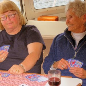 A Vicious Game of Hearts on Daydream at Matia Cove 6-9-07