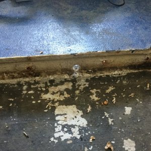 Plate removed