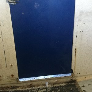 With door closed