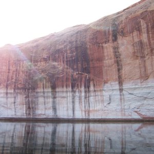 Media 'Crystal Spring Canyon 11-14-10' in album 'Halls Crossing Boat Ramp 11-11-10. We had 1 inch of snow on the ground when we left Durango Thursday morning. Roads were dry when we reached Utah. Partly sunny when we arrived at Lake Powell around noon. Sunny on Friday and Saturday. Started to cloud up a little on Sunday when we left around 1:00PM. Temperatures ranged from a high of 55 during the day and a low of 37 during the night. Could not of had better weather for this time of year at Lake Powell. We saw no more then six other boats each day.'
