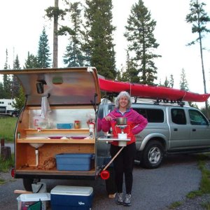 Media '4X8 Teardrop #1 - Laura's Kitchen' in album 'Home built Teardrop #2 (5'X10') - Ennis MT June 2009'