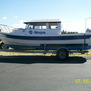 Bringing the boat home