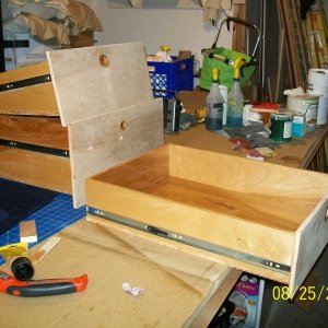 New drawers for the cabin