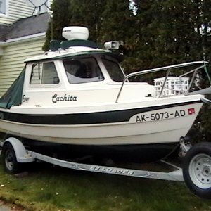 Finally had a break in the weather to apply "Cachita" decals