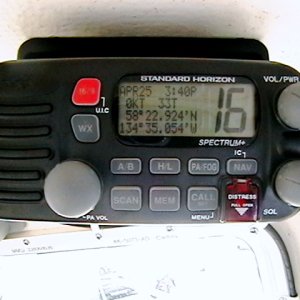 Standard Horizon radio setup with DSC (Raymarine NMEA)