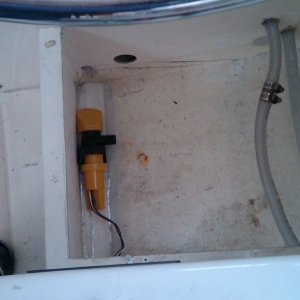 fabricated condensate pan w.pump