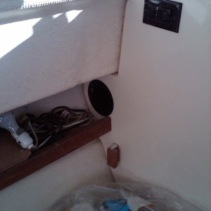 port side cabin grille