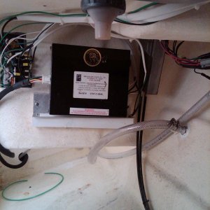 new home for Mermaid air conditioning junction box and AC panel