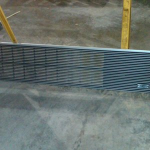 Media 'old sub-zero grate to turn in to return air grille.' in album 'fabricated condensate pan w.pump'