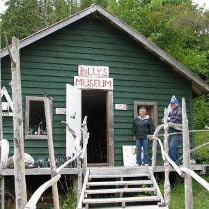Dixie and Billy Proctor at his museum
