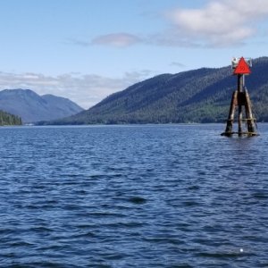 Wrangell Narrows end