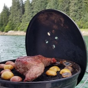 tri tip on grill