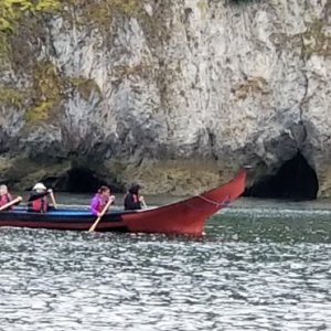Hoonah - native boat
