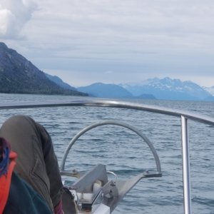 Glacier Bay - Kel on front