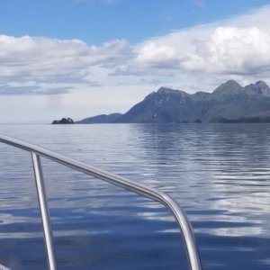 Looking out to Salisbury Sound