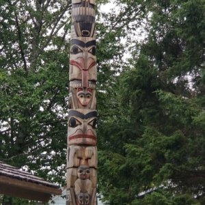 Totem at Sitka Nat Hist Park