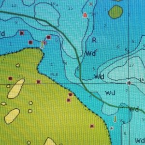 Chartplotter through Devils Elbow