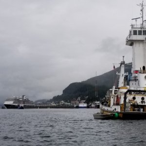 Departing Ketchikan