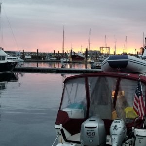 Port McNeill - Red Dawn