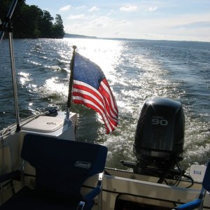 Sunrise on Kentucky Lake