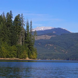 Mount Saint Helens in the distance