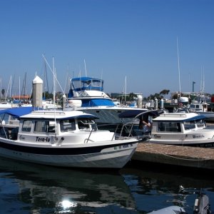 Lunch at the Ventura Yacht Harbor
